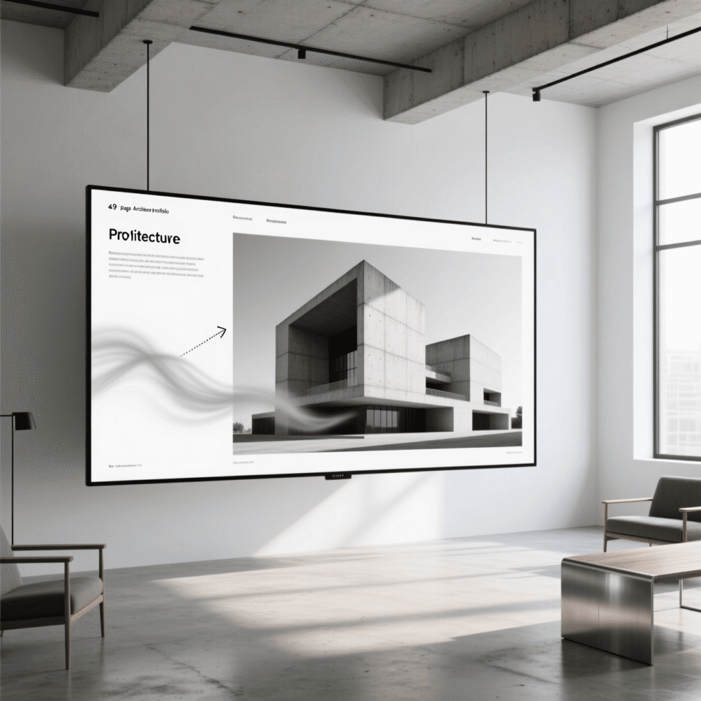 Minimalist One-Page Architecture Portfolio Websites: The 2025 Formula That Wins $100k+ Projects